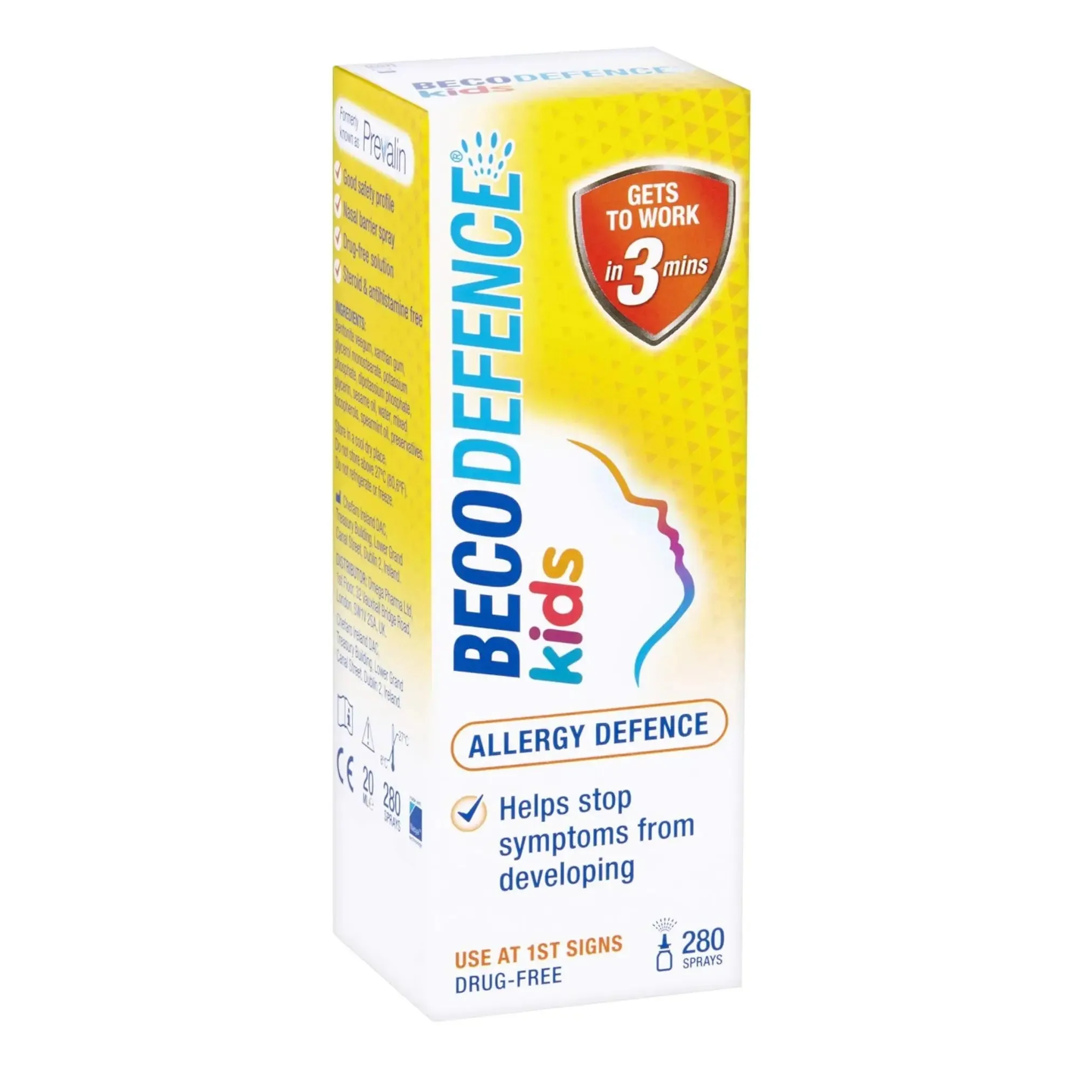 Becodefence Allergy Defence Nasal Spray for kids - 20ml