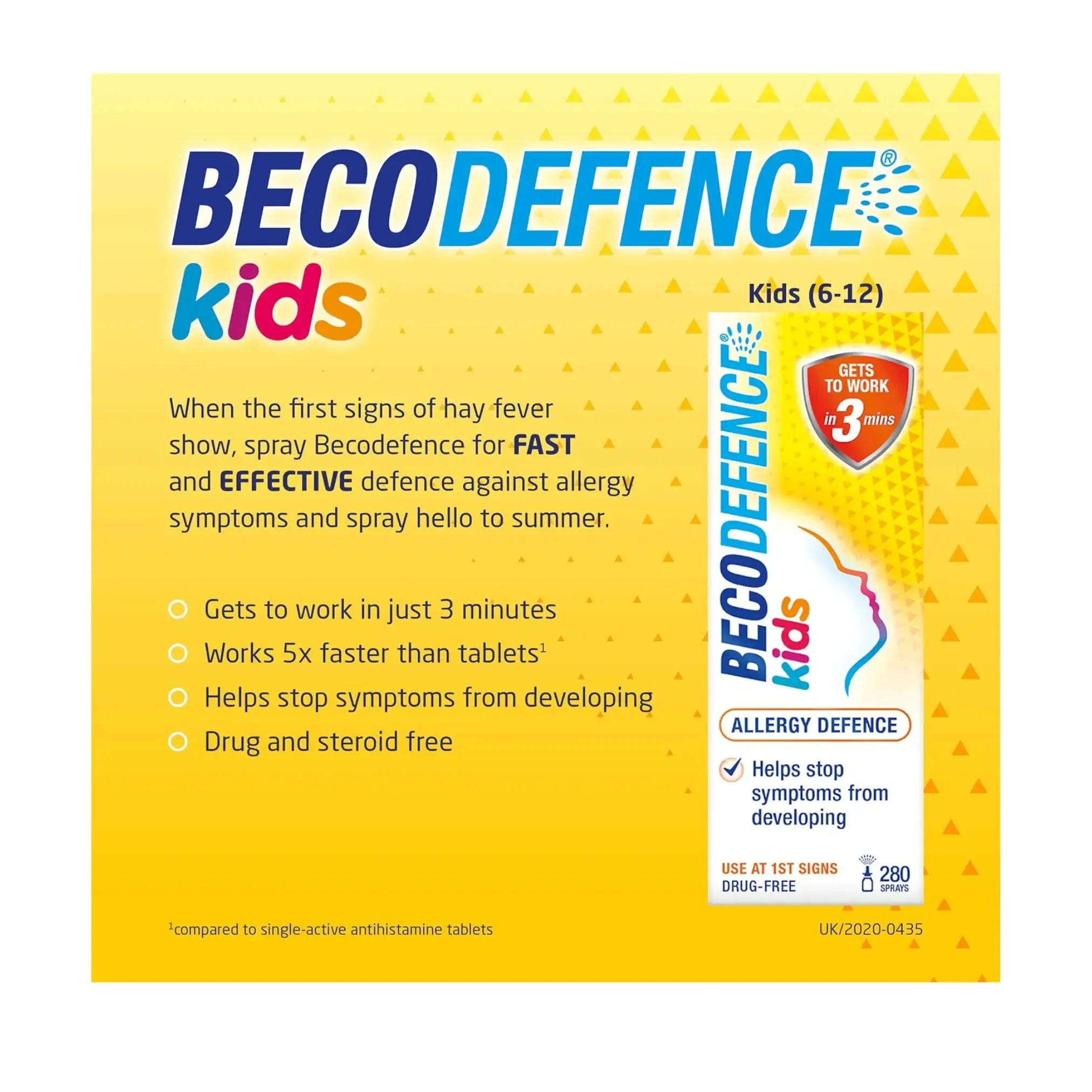 Becodefence Allergy Defence Nasal Spray for kids - 20ml