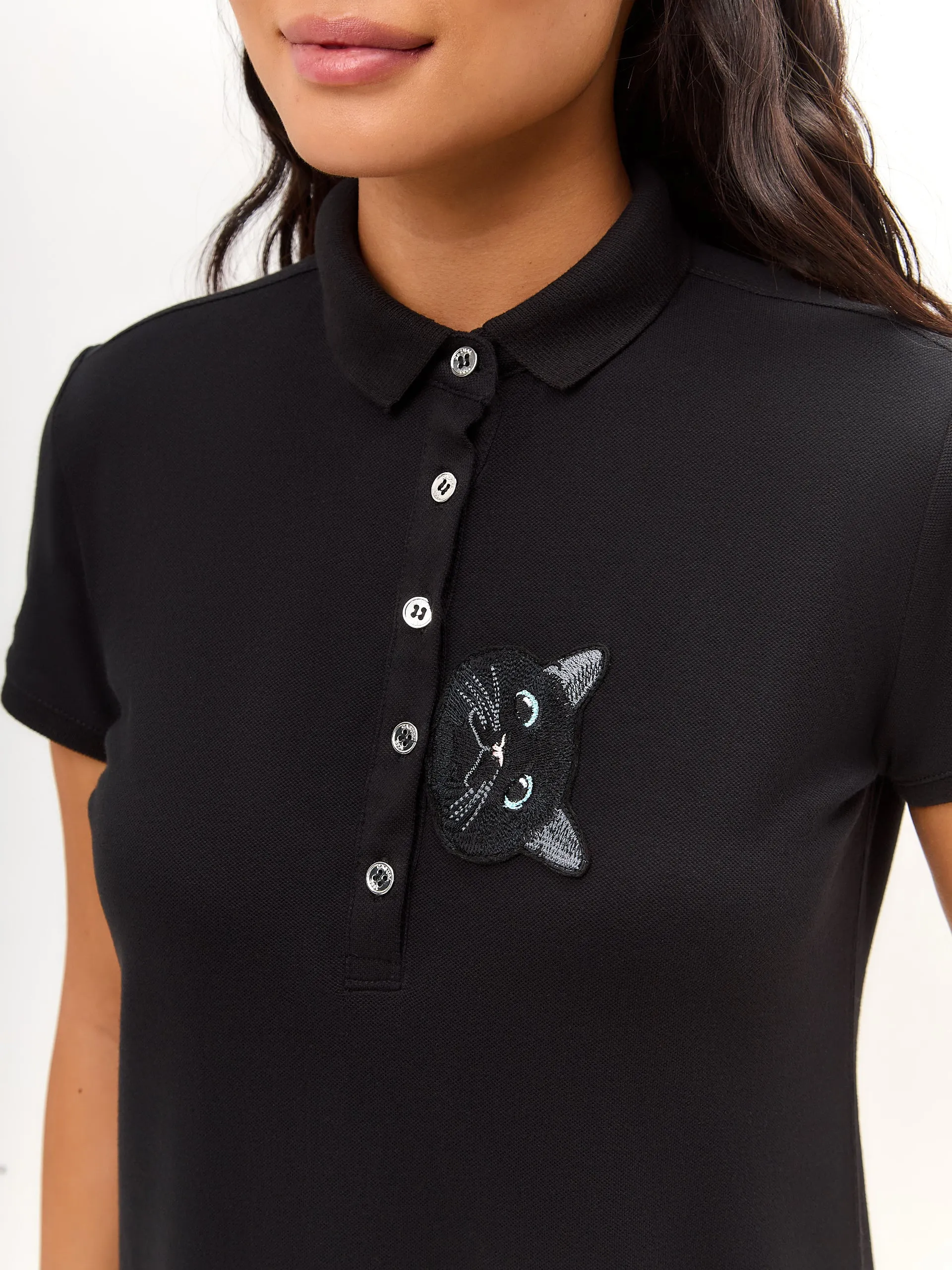 Black Polo Dress CAT
