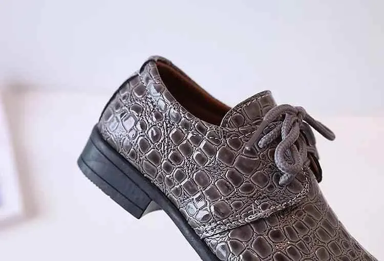 Children's Casual Shoes - Classic Leather Formal Shoes - TSS329