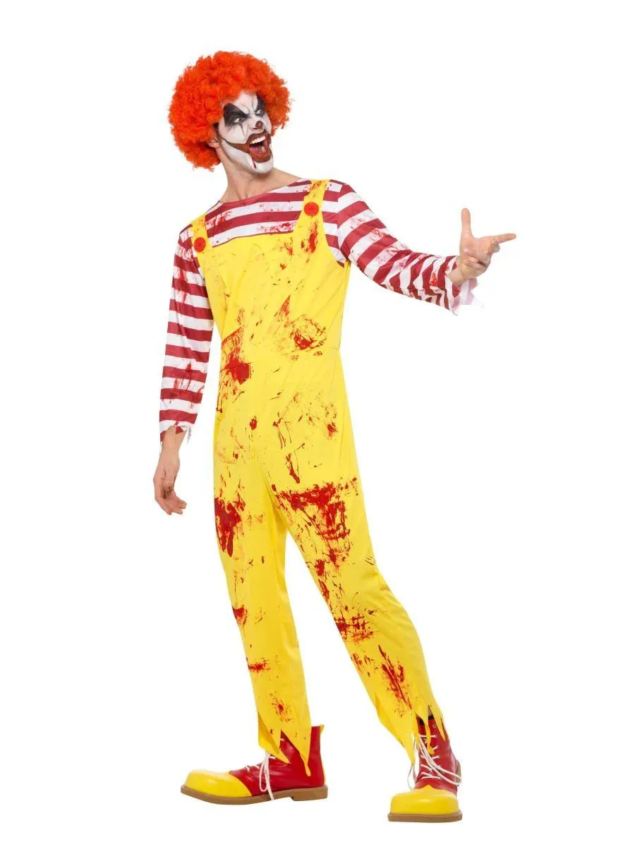 Creepy Killer Clown Costume