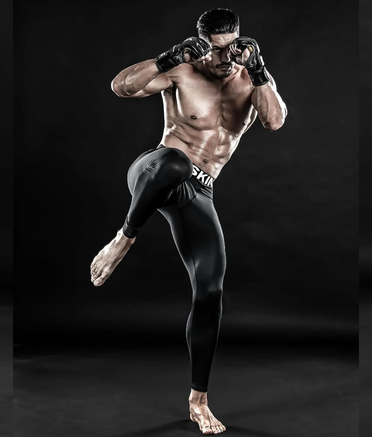 DRSKIN 5, 4, 3 or 1 Pack Men??s Compression Pants Tights Leggings Sports Baselayer Running Athletic Workout Active