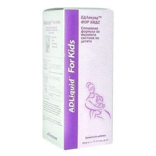 EDLiquid For Kids for children's immune system 237ml., ADLiquid For Kids