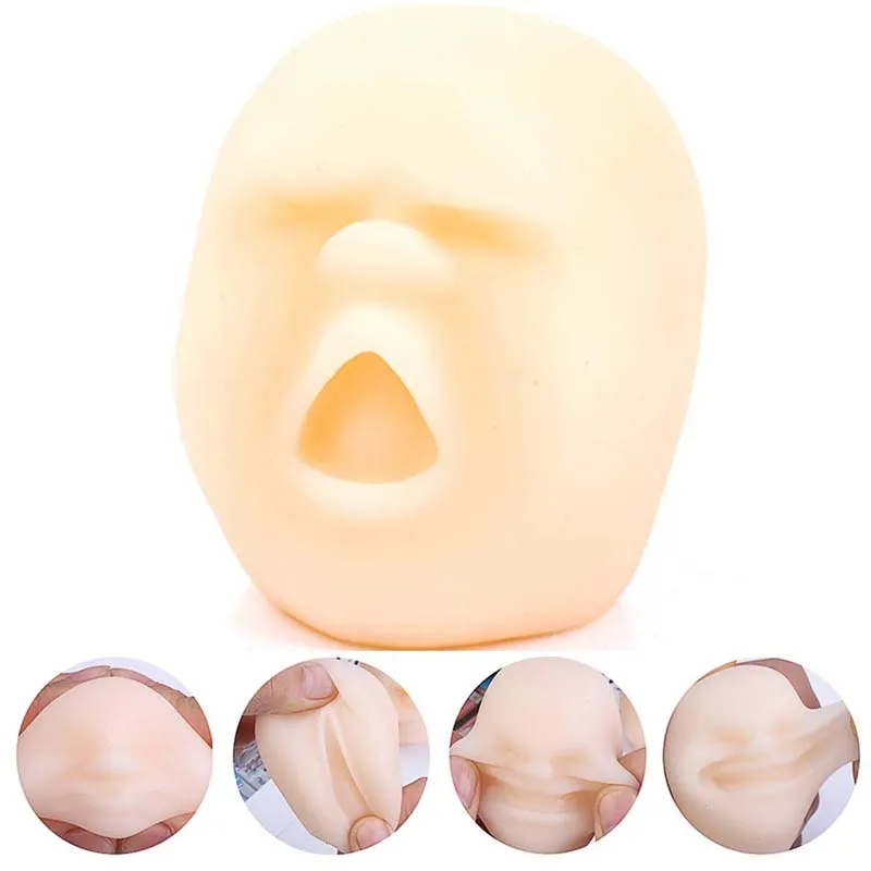 Funny Human Face Emotion Balls