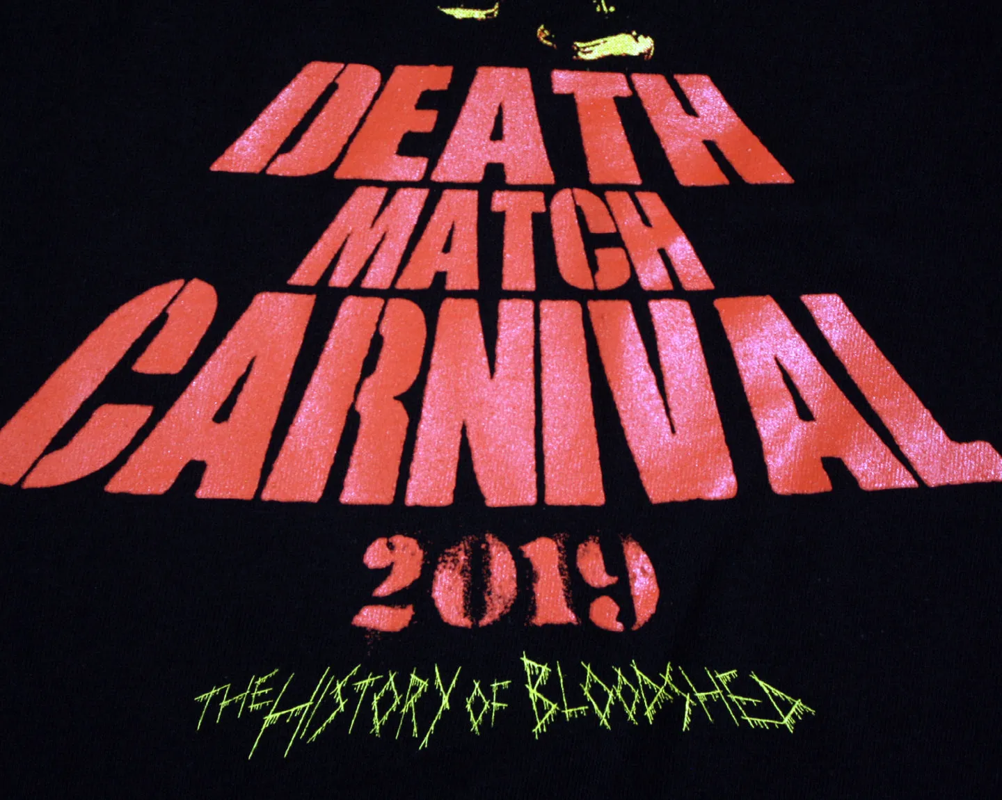 JUN KASAI DEATH MATCH CARNIVAL T-SHIRT LG