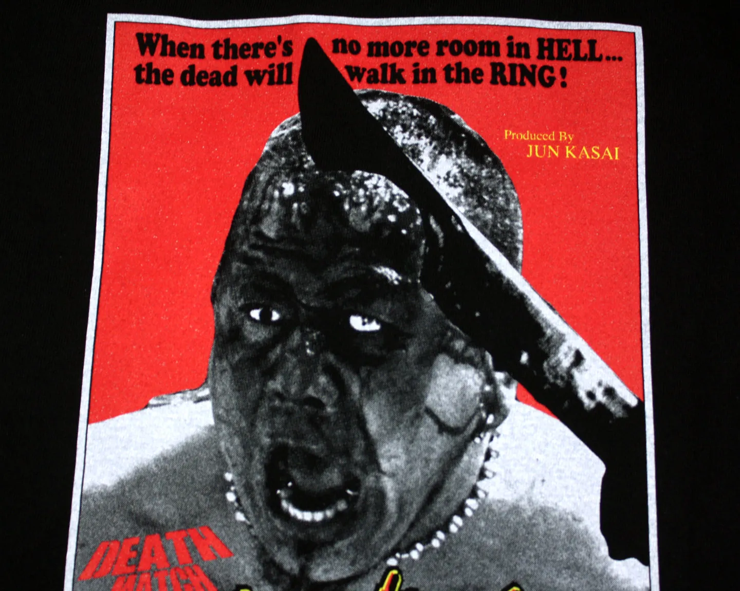 JUN KASAI DEATH MATCH CARNIVAL T-SHIRT LG