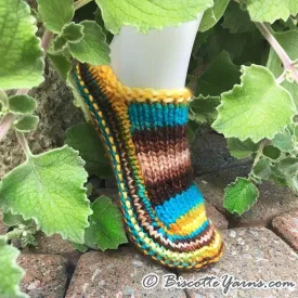 Knitting pattern | New Biscotte's Slippers