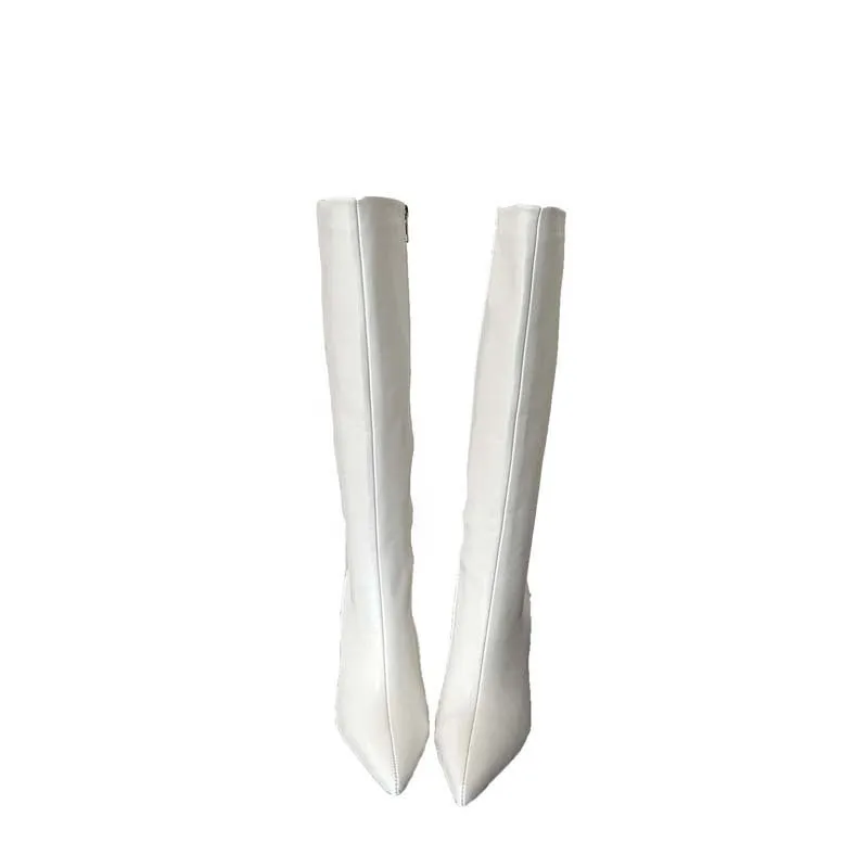 Pre Order:  Side Zip Pointed Toes Stiletto Boora