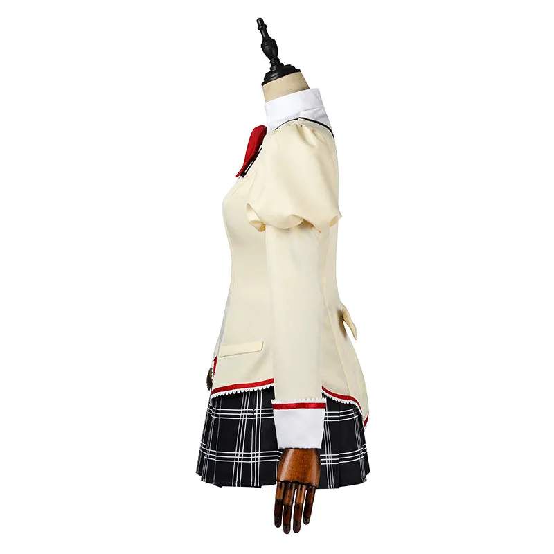 Puella Magi Madoka Magica Cosplay Costume Madoka Kaname School Uniform Halloween Carnival Suit