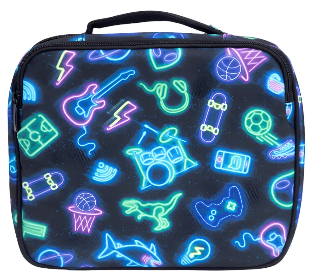 Spencil BIG Cooler Lunch Bag   Chill Pack - Neon Life