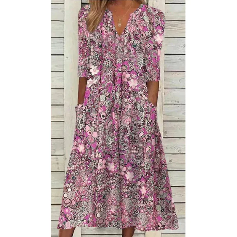 Vanessa - Boho Elegant Dress
