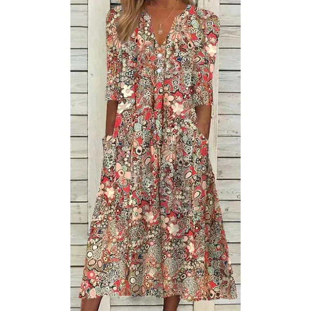 Vanessa - Boho Elegant Dress